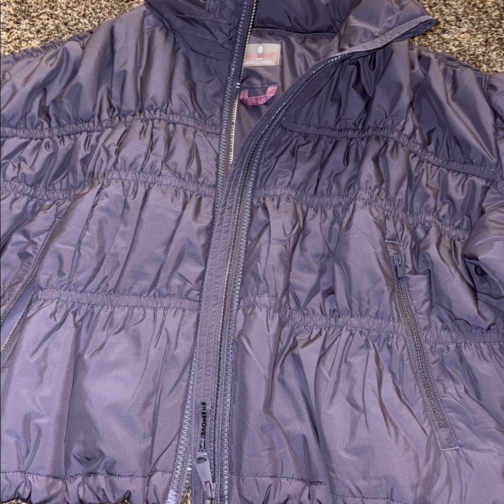 Free People Movement Shelby Shirred Puffer - Picture 3 of 6
